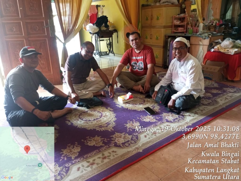 Pengawas Delisa Silaturahmi ke Kuala Bingai Langkat, Sambangi Erziwando yang Baru Pulang dari Jepang