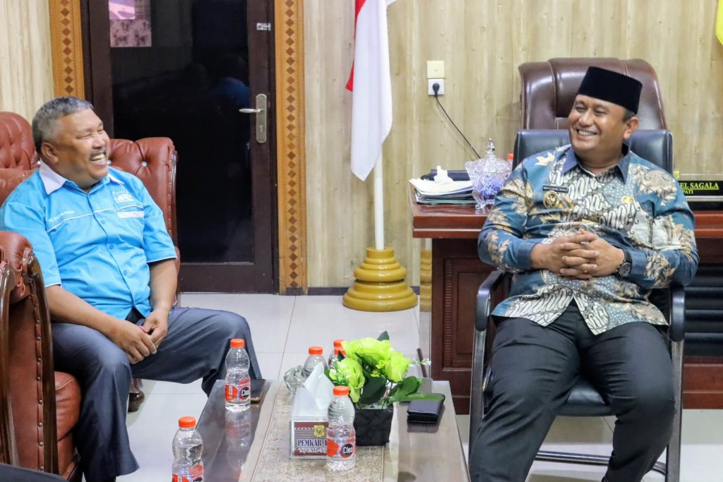 Wakil Bupati Dairi Menerima Audensi BAMAGNAS